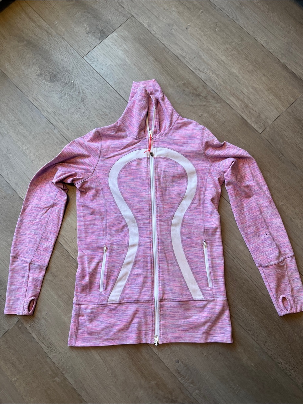 lululemon athletica Pink Full-Zip Jacket - 2011 style!!!